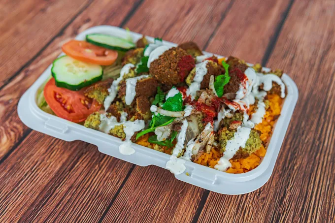 Falafel Over Rice