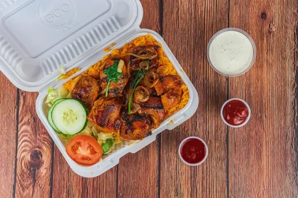 Chicken Tikka Over Rice
