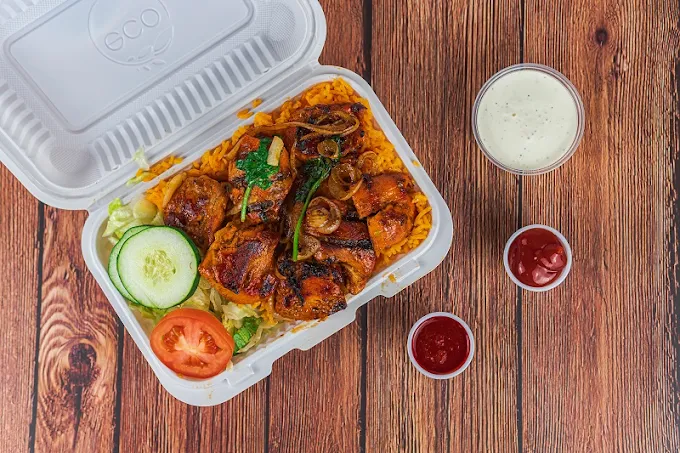 Chicken Tikka Over Rice