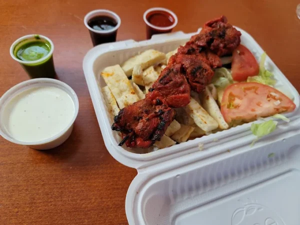 Kebab Pita Or Kofta Pita Platter