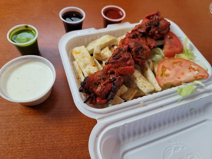 Kebab Pita Or Kofta Pita Platter