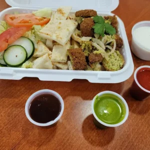 Falafel Pita Platter